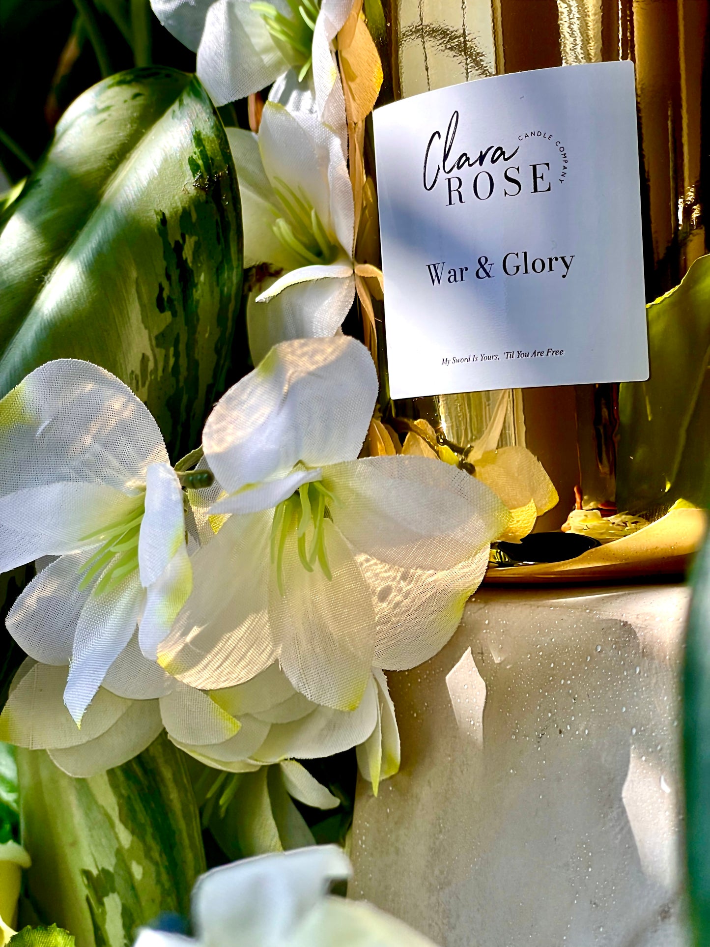 War & Glory Candle